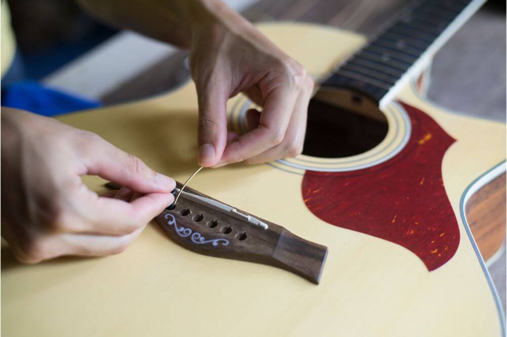 How to String a Guitar